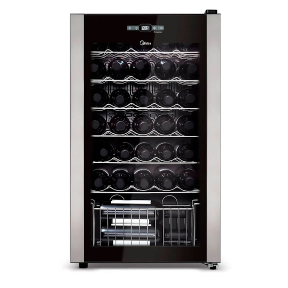 ADEGA PRETA 34G 220V MIDEA