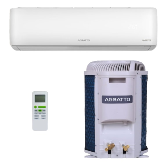 AR CONDICIONADO AGRATTO SPLIT ECO TOP 9.000 BTUS 220V MONO FRIO R41A VT ECST9FR4-02