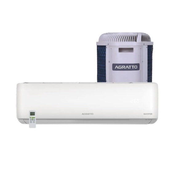 AR CONDICIONADO AGRATTO SPLIT FIT TOP 9.000 BTUS 220V MONO FRIO R32A HT FACST9F-02
