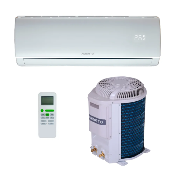 AR CONDICIONADO AGRATTO SPLIT INVERTER LIV TOP 12.000 BTUS 220V MONO FRIO R32 VT LCST12F-02I