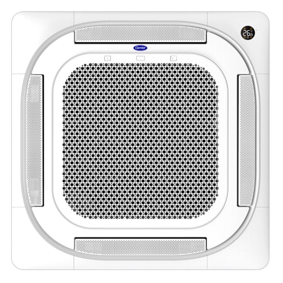 AR CONDICIONADO CARRIER SPLIT CASSETE 4 VIAS INVERTER CONNECT 36.000 BTUS 220V MONO FRIO R32 VT 40KVQD36C5 38CCVD36515MC 40KWFLB
