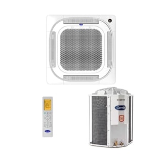 AR CONDICIONADO CARRIER SPLIT CASSETE 4 VIAS INVERTER CONNECT 60.000 BTUS 220V MONO FRIO R32 VT