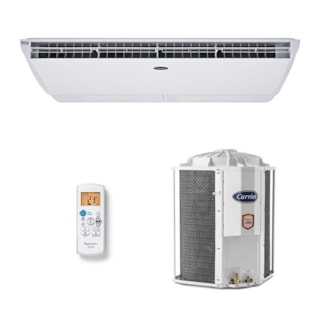 AR CONDICIONADO CARRIER SPLIT TETO XPERIENCE 36.000 BTUS 220V MONO FRIO R410A VT 42ZQB36C5 38CCW036515MC