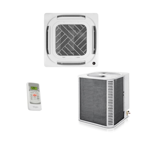 AR CONDICIONADO ELGIN SPLIT CASSETE 4 VIAS 48.000 BTUS 220V | FRIO - R410A - VT