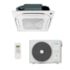 AR CONDICIONADO ELGIN SPLIT CASSETE 4 VIAS ECO INVERTER 18.000 BTUS | Q/F - R32 - HT | 45KVQI18C2NA + 45KVQE18C2CA
