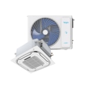 AR CONDICIONADO ELGIN SPLIT CASSETE 4 VIAS ECO INVERTER 30.000 BTUS 220V | Q/F - R32 - HT | 45KVQI30C2NA + 45KVQE30C2CA