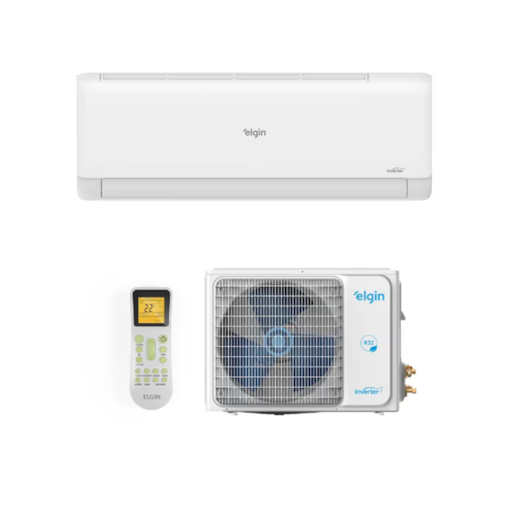 AR CONDICIONADO ELGIN SPLIT ECO CLASS 9.000 BTUS 220V | FRIO - R410A - HT | 45HAFI09B2FA + 45HAFE09B2NA