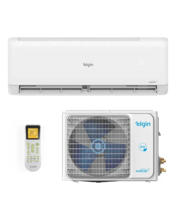 AR CONDICIONADO ELGIN SPLIT ECO DREAM INVERTER WIFI 30.000 BTUS 220V FRIO R32 HT 45HIFI30C2WA 45HIFE30C2CA