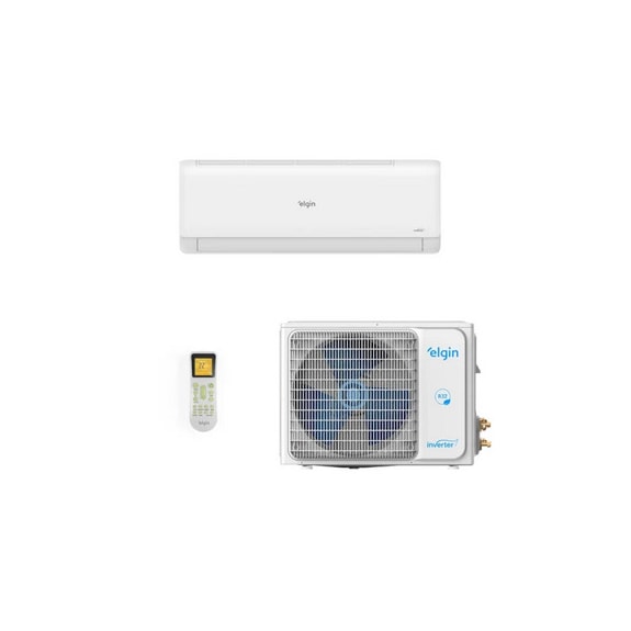 AR CONDICIONADO ELGIN SPLIT HI  ECO INVERTER III WIFI INTG 12.000 BTUS FRIO 220V 45HJFE12C2CG - 45HJFI12C2WG