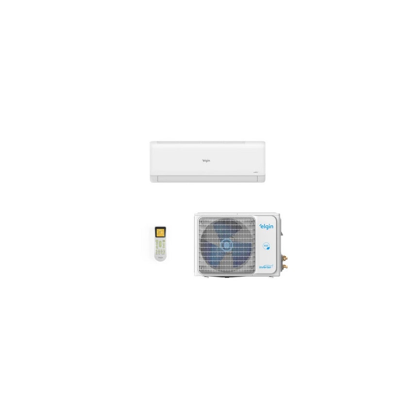 AR CONDICIONADO ELGIN SPLIT HI  ECO INVERTER III WIFI INTG 12.000 BTUS FRIO 220V 45HJFE12C2CG - 45HJFI12C2WG