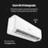 AR CONDICIONADO ELGIN SPLIT HI WALL ECO INVERTER II WIFI INTG 12.000 BTUS FRIO 220V 45HJFI12C2WC 45HJFE12C2CC