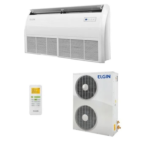 AR CONDICIONADO ELGIN SPLIT PISO TETO ECO 60.000 BTUS 380V TRIF FRIO R32 VT 45PEFI60C2NA 45PEFE60C4VA