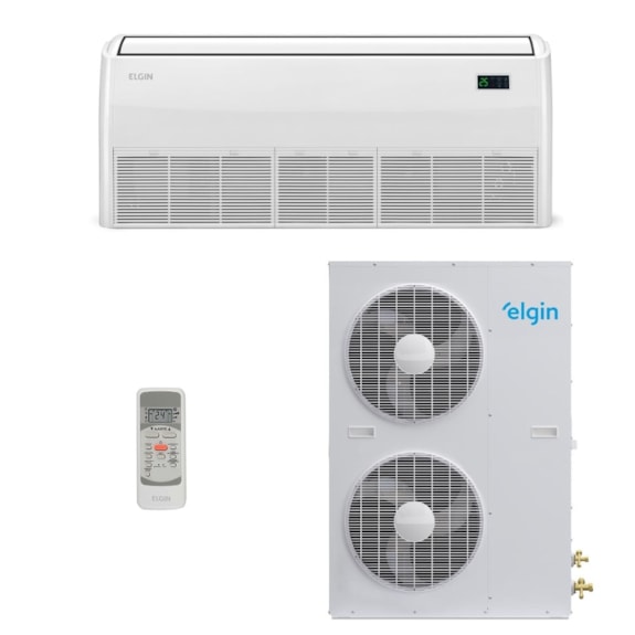 AR CONDICIONADO ELGIN SPLIT PISO TETO FORT AIR 60.000 BTUS 220V FRIO R32 VT 45PAFI60C2NA 45PEFE60C3VA