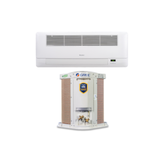 AR CONDICIONADO GREE SPLIT CASSETE 1 VIA G-LINEA INVERTER 18.000 BTUS 220V R32 VT GKC18DA-D6DNA1A-GWC18ATD-D6DNA1AK-TD01
