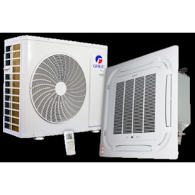 AR CONDICIONADO GREE SPLIT CASSETE G-PRIME INVERTER COMPACT 24.000 BTUS 220V FRIO R32 HT GKC24ECXF-S6DNF6B/O