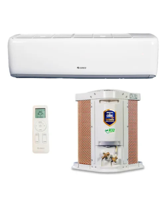 AR CONDICIONADO GREE SPLIT G-TOP AUTO INVERT WIFI 12.000 BTUS 220V MONO FRIO GWC12ATC-D6DNA1A/I GWC12ATC-D6DNA1A/O