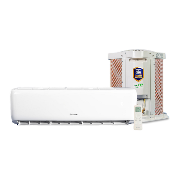 AR CONDICIONADO GREE SPLIT G-TOP AUTO INVERTER WIFI 12.000 BTUS 220V MONO FRIO R32 VT GWC12ATC-D6DNA1A/I GWC12ATC-D6DNA1A/O