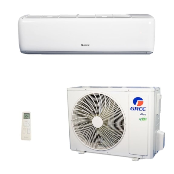 AR CONDICIONADO GREE SPLIT G-TOP AUTO INVERTER WIFI 30.000 BTUS 220V FRIO R32 HT GWC30ATEXF-S6DNA1I GWC30ATEXF-S6DNA1AO