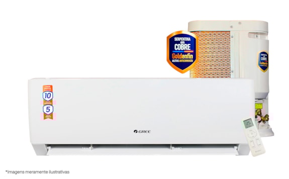 AR CONDICIONADO GREE SPLIT G-TOP INVERTER 18.000 BTUS 220V |FRIO R410A VT| GWC18AGD-D3DNA4D/I-GWC18AGD-D3DNA1D/O
