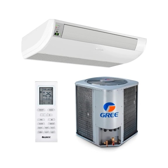 AR CONDICIONADO GREE SPLIT PISO TETO G-PRIME 37.000 BTUS 220V |FRIO R410A VT| GU36ZD/A-D(B)-GUL36H/A-D(B)