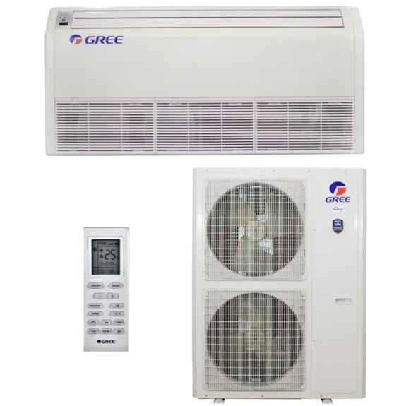 AR CONDICIONADO GREE SPLIT PISO TETO G-PRIME INVERTER COMPACT 57.000 BTUS 220V |FRIO R32 HT| GULD57ZD1/A-S-GULD56W1/NHA-S