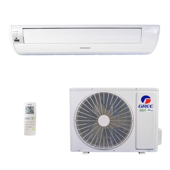 AR CONDICIONADO GREE SPLIT PISO TETO G-PRIME INVERTER COMPACT 57.000 BTUS 220V FRIO R32 HTGULD57ZD1/A-S-GULD56W1/NHA-S
