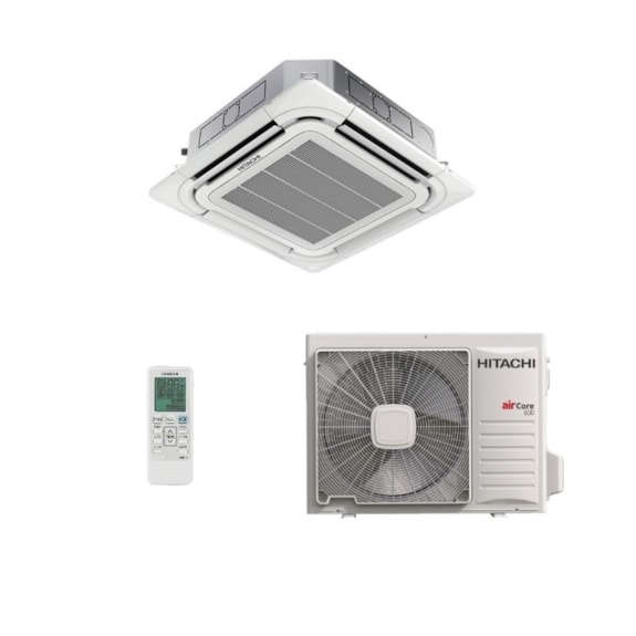 AR CONDICIONADO HITACHI CASSETE 4 VIAS 36.000 BTUS SCI36I3F PHCK160SBH1 | 220V