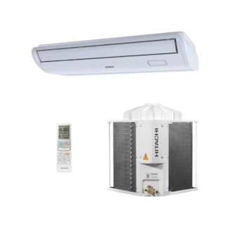 AR CONDICIONADO HITACHI PISO TETO INVERTER 48.000 BTUS SPC48B3IV | 220V | Q/F