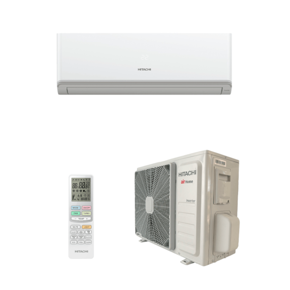 AR CONDICIONADO HITACHI SPLIT INVERTER AIR HOME 600 12.000 BTUS 220V MONO FRIO R32 SPK12C3IVF