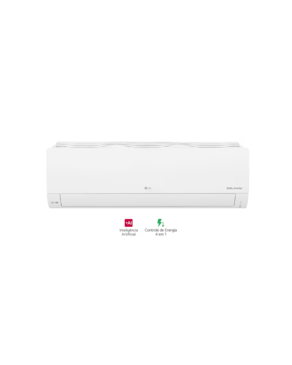 AR CONDICIONADO LG DUAL INVERTER COMPACT + AI 18000 BTUS FRIO 220V