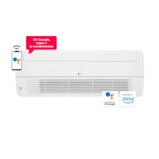 AR CONDICIONADO LG SPLIT CASSETE 1 VIA INVERTER WIFI 18.000 BTUS 220V | Q/F - R410A - HT