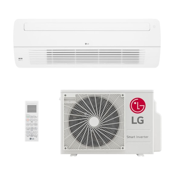 AR CONDICIONADO LG SPLIT CASSETE 1 VIA INVERTER WIFI 24.000 BTUS 220V | Q/F - R410A - HT | ATNW24GTLP1.ANWZBR1 + ATUW24GTLP1.AWGZBR1