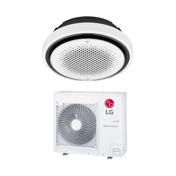 AR CONDICIONADO LG SPLIT ROUND CASSETE 360GR INVERTER WIFI 48.000 BTUS 220V Q/F R410A