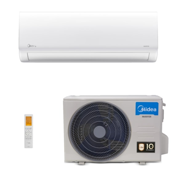 AR CONDICIONADO MIDEA SPLIT INVERTER XTREME SAVE CONNECT 9.000 BTUS 220V MONO FRIO R32 HT 42AGVCI09M5 38AGVCI09M5
