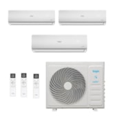 Ar-Condicionado Multi Split Inverter Elgin 27.000 (3x Evap HW 12.000) Quente/Frio 220V