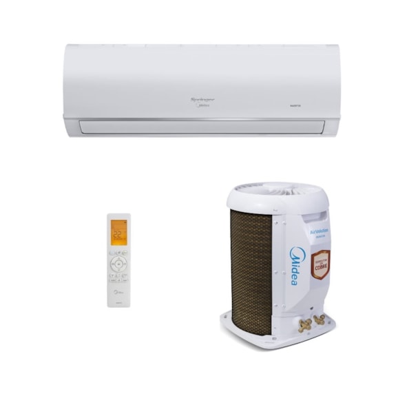 AR CONDICIONADO SPRINGER MIDEA SPLIT AIRVOLUTION 9.000 BTUS 220V MONO FRIO R32 VT 42AFFCI09S5 38TFCI09S5