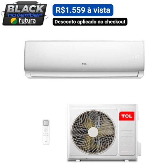 AR CONDICIONADO TCL SPLIT 9.000 BTUS 220V MONO FRIO R410A HT TAC-09CSA1