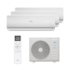 AR CONDICIONADO TRI-SPLIT ELGIN INVERTER PLUS WIFI 27.000 BTUS 220V Q/F R32 HT 45MTQE27C2CB 3x12.000