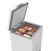 FREEZER HORIZONTAL BRANCO 100L 127V MIDEA