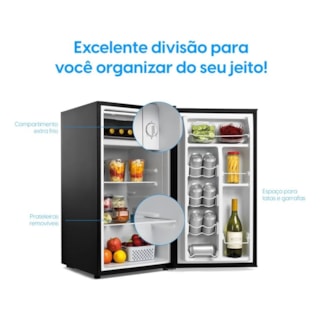 FRIGOBAR ELGIN PRETO 93L 220V 45BAFN093D2NAP