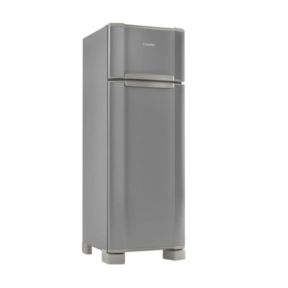REFRIGERADOR ESMALTEC 276L 127V INOX MODELO RCD34