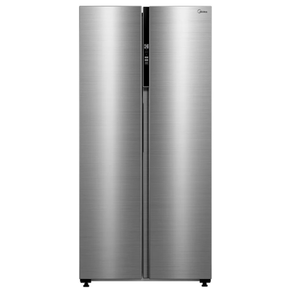 REFRIGERADOR SIDE BY SIDE INVERTER INOX  442LT 127V MIDEA MDRS598FGA041