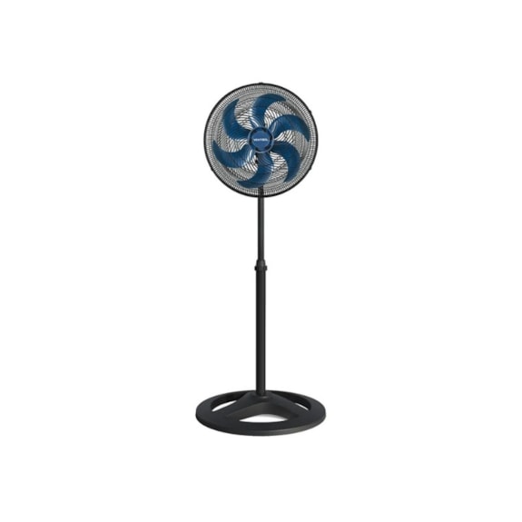 VENTILADOR OSC COLUNA TURBO 6P 40CM AZUL 127V VENTISOL