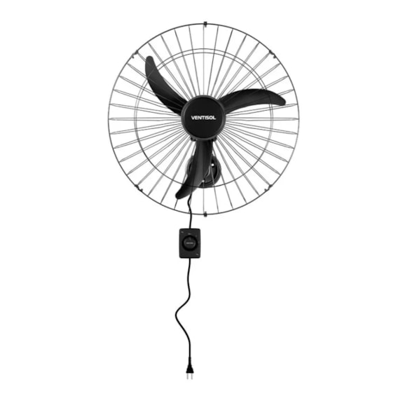 VENTILADOR OSC PAREDE 60 CM NEW PR GR PR 220V VENTISOL