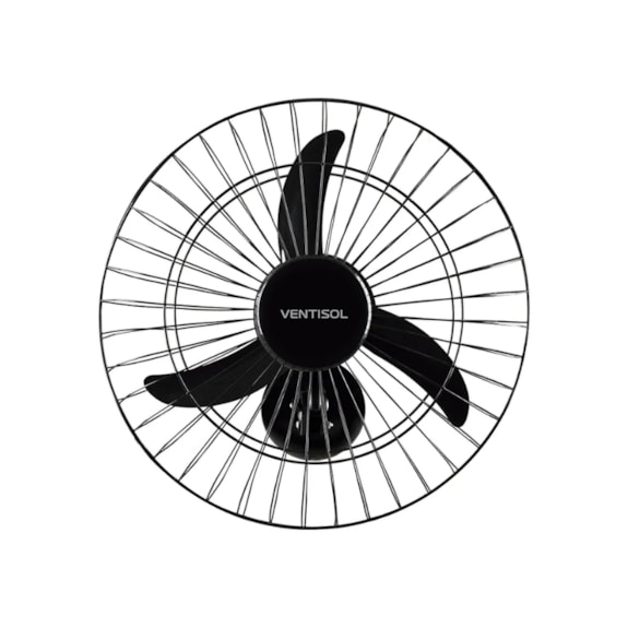 VENTILADOR OSC PAREDE NEW 50CM PR GR ACO PR 220V VENTISOL